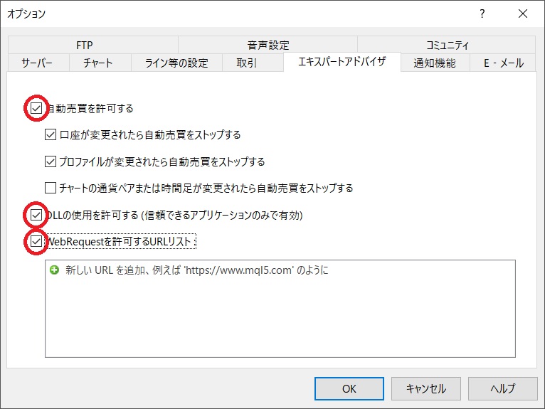 MT4でEAのバックテストを行う前の初期設定